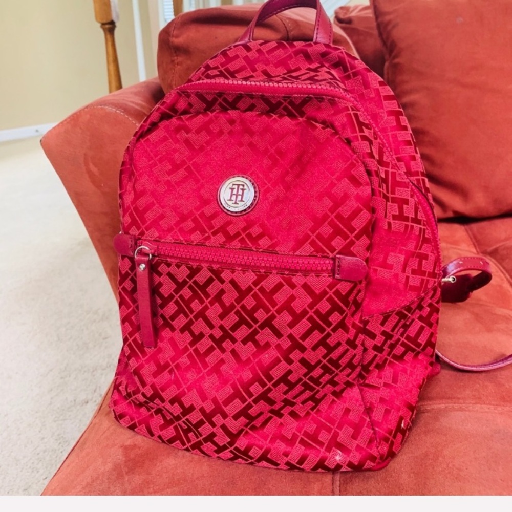 Tommy Hilfiger backpack.